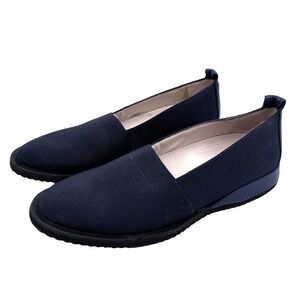 Amalfi‎ by Rangoni Women's Ercole Cushioned Footbed Loafers Shoes Size 7.5 Black